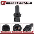Headlight Side Marker Lamp Socket for Toyota 4Runner (2013–2021) No.90075-60077