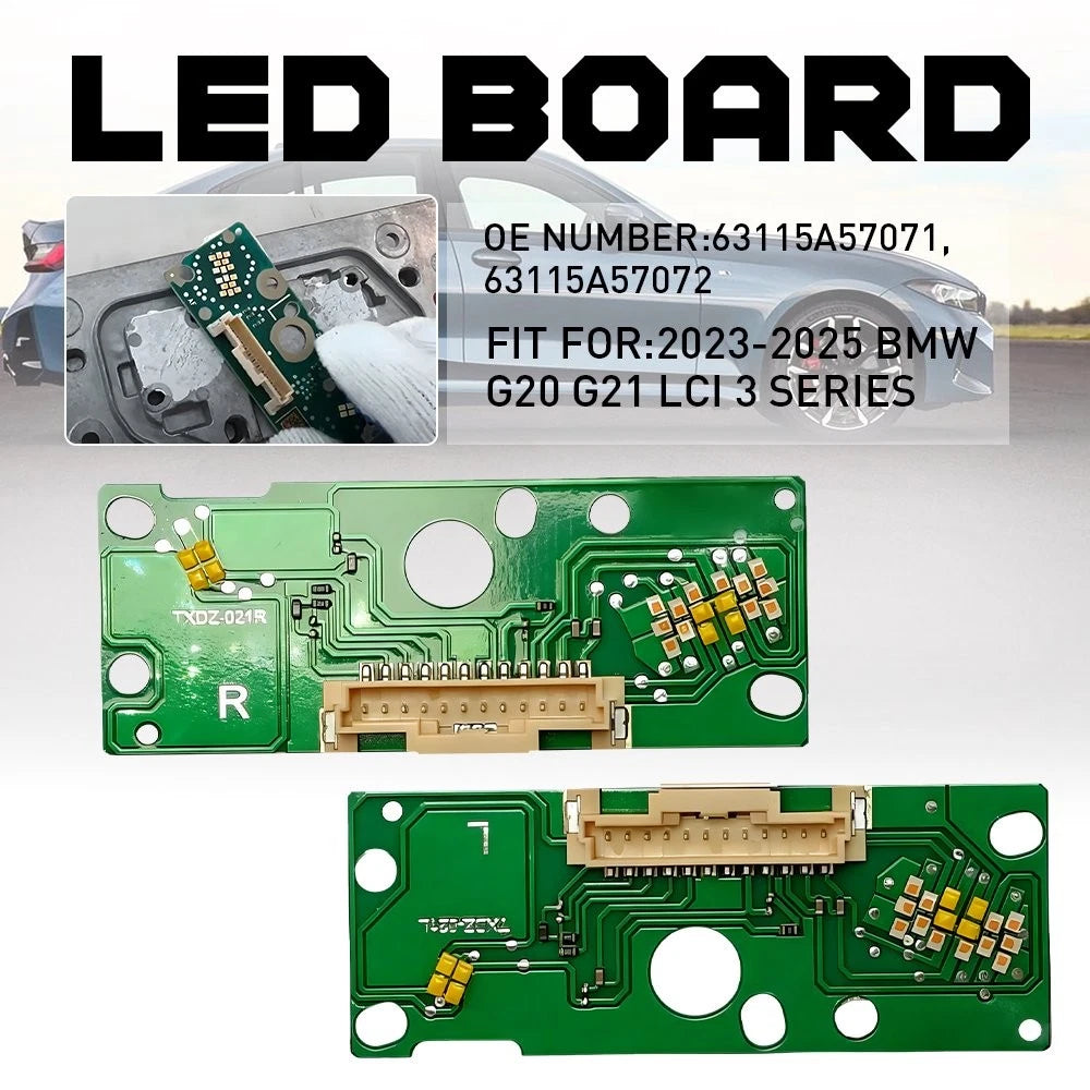 LED Daytime Running Light Board for BMW 3 Series G20 G21 LCI (2023–2025)