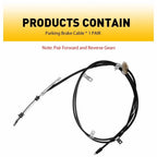 Rear Hand Park Brake Cable for Jeep Grand Cherokee (2011–2020)