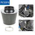 3" Cold Air Intake Cone Replacement Filter for Universal Fit