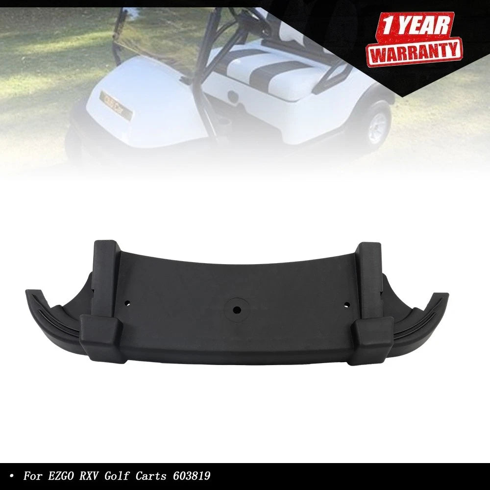 Rear Bumper for E-Z-Go RXV Golf Cart (2008–2023) Black Plastic