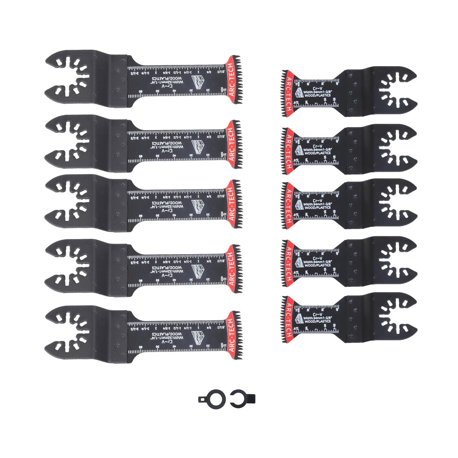 10 Pack Oscillating Multitool Blades for Japanese Tools