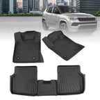 3D Floor Mats Liner for Jeep Compass (2017–2025) TPE All Weather Custom Fit
