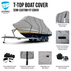 Fishing Boat Cover for Skeeter SX-2250 (600D Waterproof)