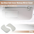 2X Sun Visor Bolt Cover Makeup Mirror for Nissan Altima (2013–202)