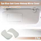 2X Sun Visor Bolt Cover Makeup Mirror for Nissan Altima (2013–202)