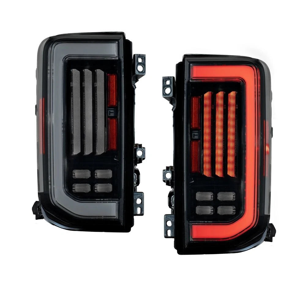 Smoked Sequential LED Taillights Pair for Ford Bronco (2021–2025)