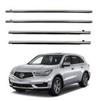 Set of 4 Window Moulding Weatherstrip Seals for Acura TSX (2009–2014)