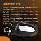 Chrome Power Side Mirror for Toyota Tacoma TRD Pro (2016–2023) 8791004240PFM