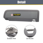 Left Side Sun Visor for Honda Civic (2006–2011) 83280-SNA-A01ZA Deep Gray