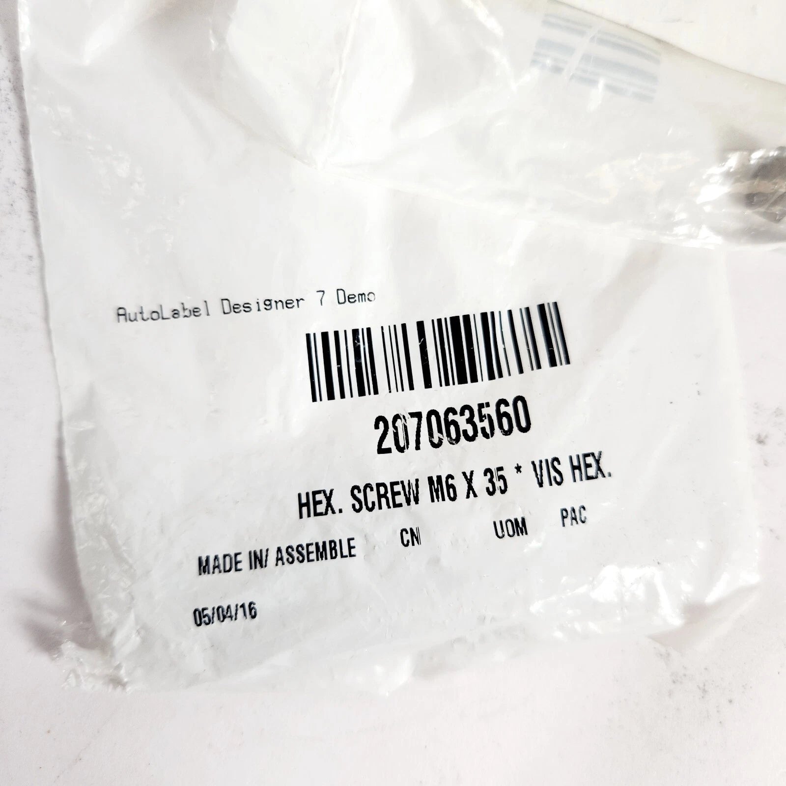 7 Pieces Screw-Hex Cap M6 x 35 for Seadoo (OEM Part 207063560)