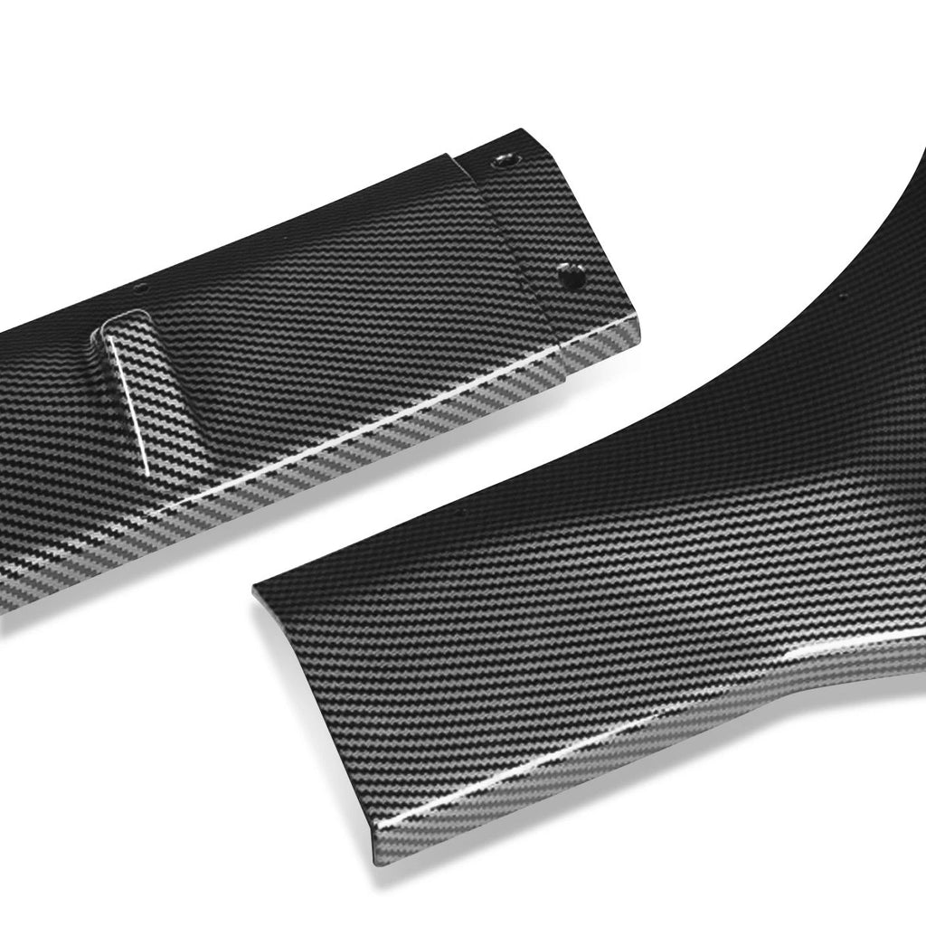 3Pc Front Bumper Lip Splitter Under Panel Diffuser for Elantra (2021–2022)