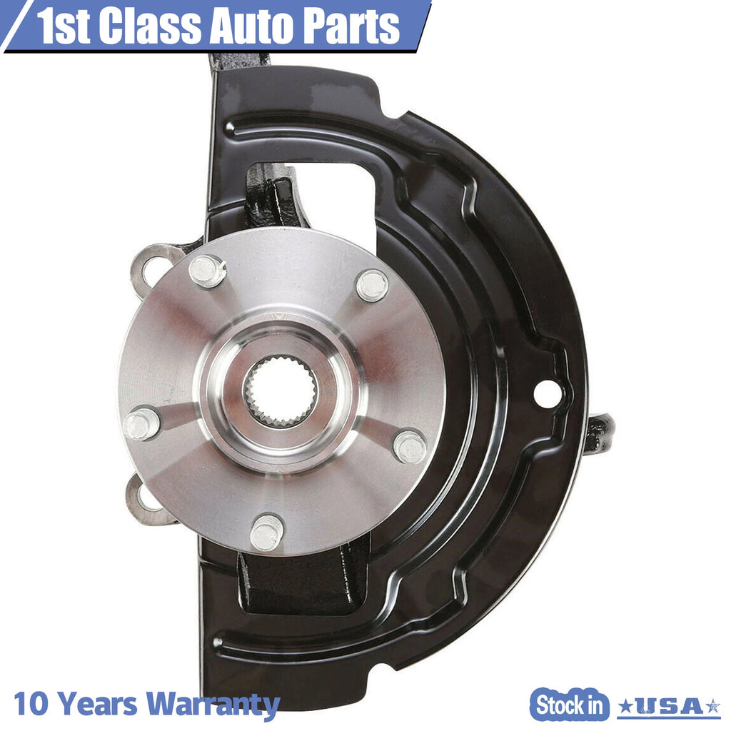 Left Complete Wheel Hub Bearing Steering Knuckle Assembly for Nissan Altima (2002–2006)