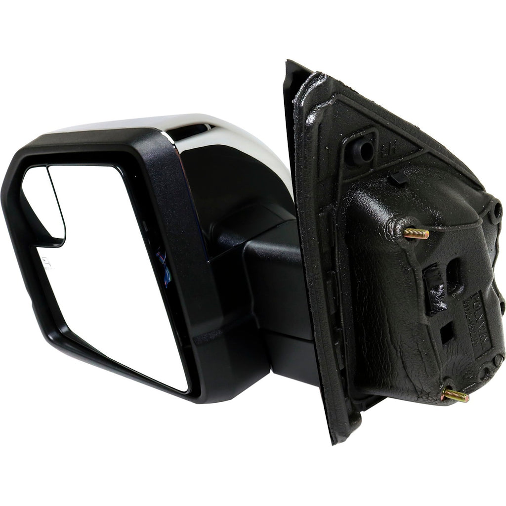 Power Heated Chrome Mirror for Ford F-150 (2015–2018) with Signal Light