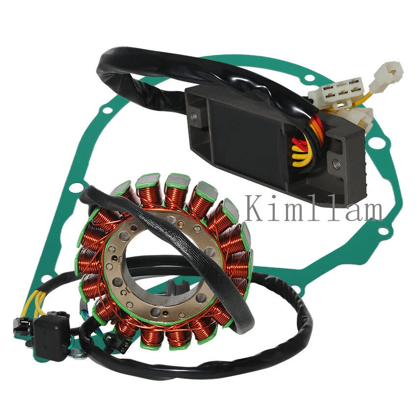 Stator Coil + Regulator Rectifier + Gasket for Suzuki VS700GL VS750GL (1987–1991)