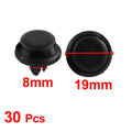 30 Pcs Mudguard Liner Fasteners for Honda