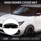 Dashboard Cover Mat for Suzuki Swift Sport (2017–2023) Black