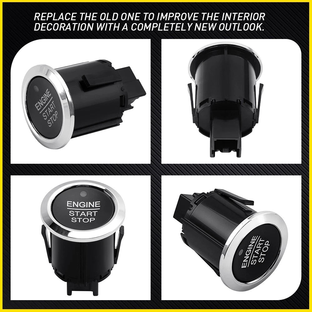 Start Stop Ignition Switch Button Assembly for Ford Edge Expedition (2015–2020)