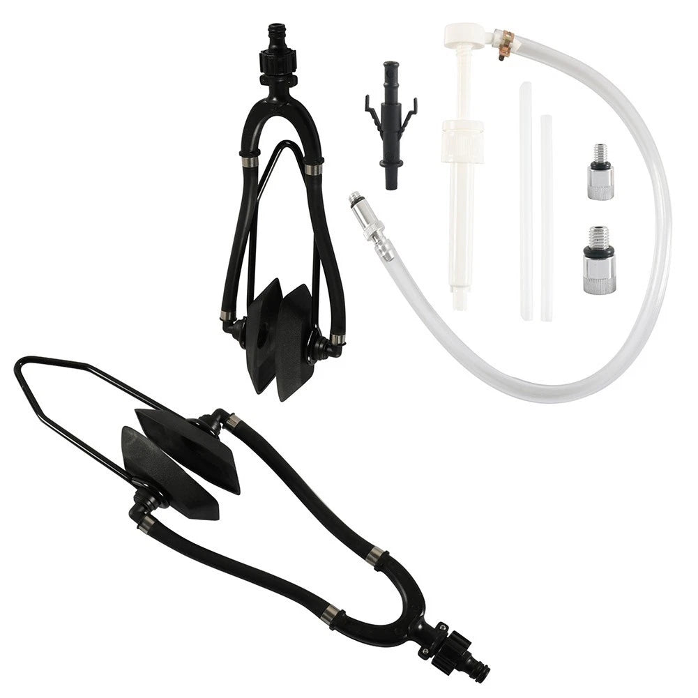 Boat Motor Flusher and Lower Gear Oil Pump Kit for Outboard Engines