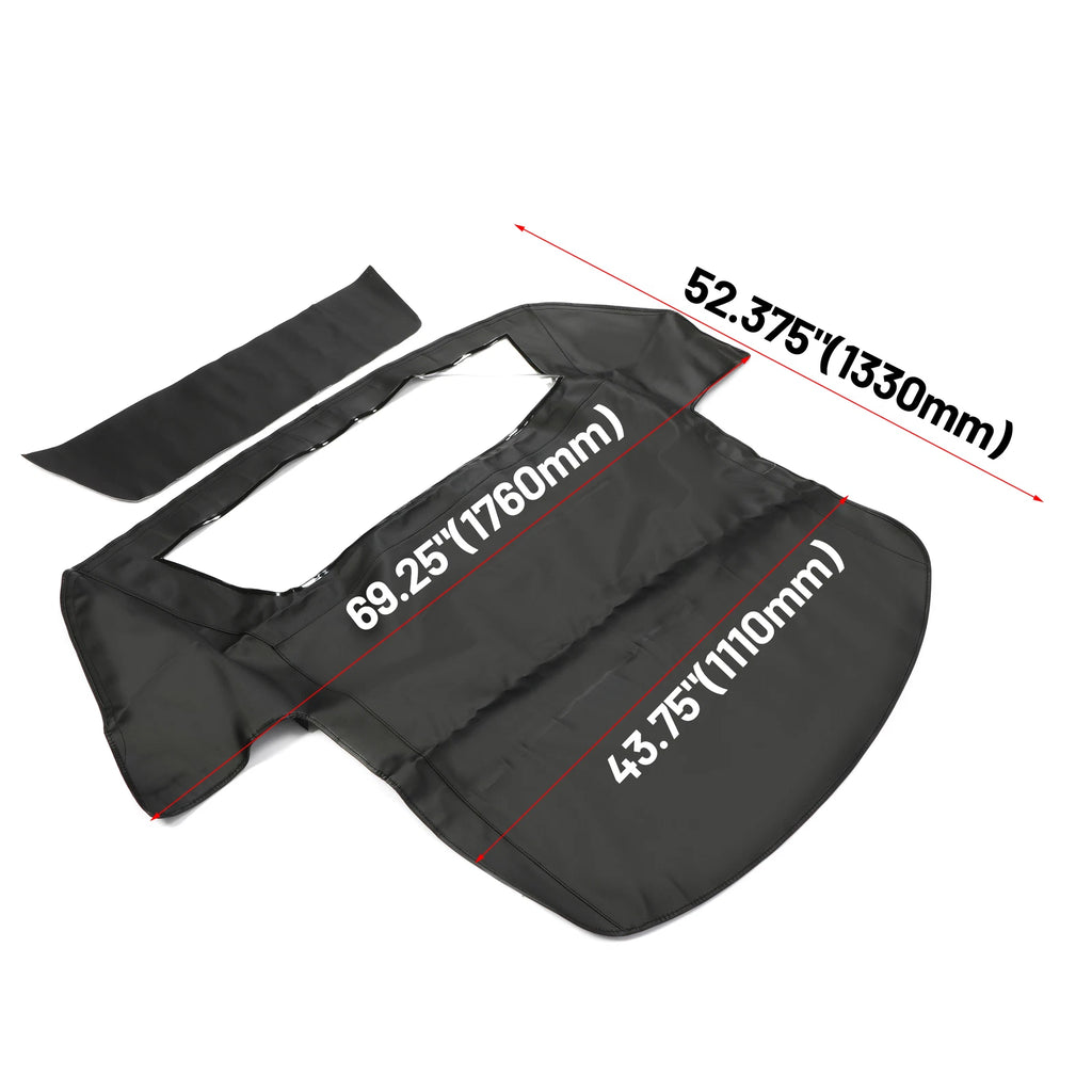 Convertible Soft Top with Clear Window for Chevy C4 Corvette (1994-1996)