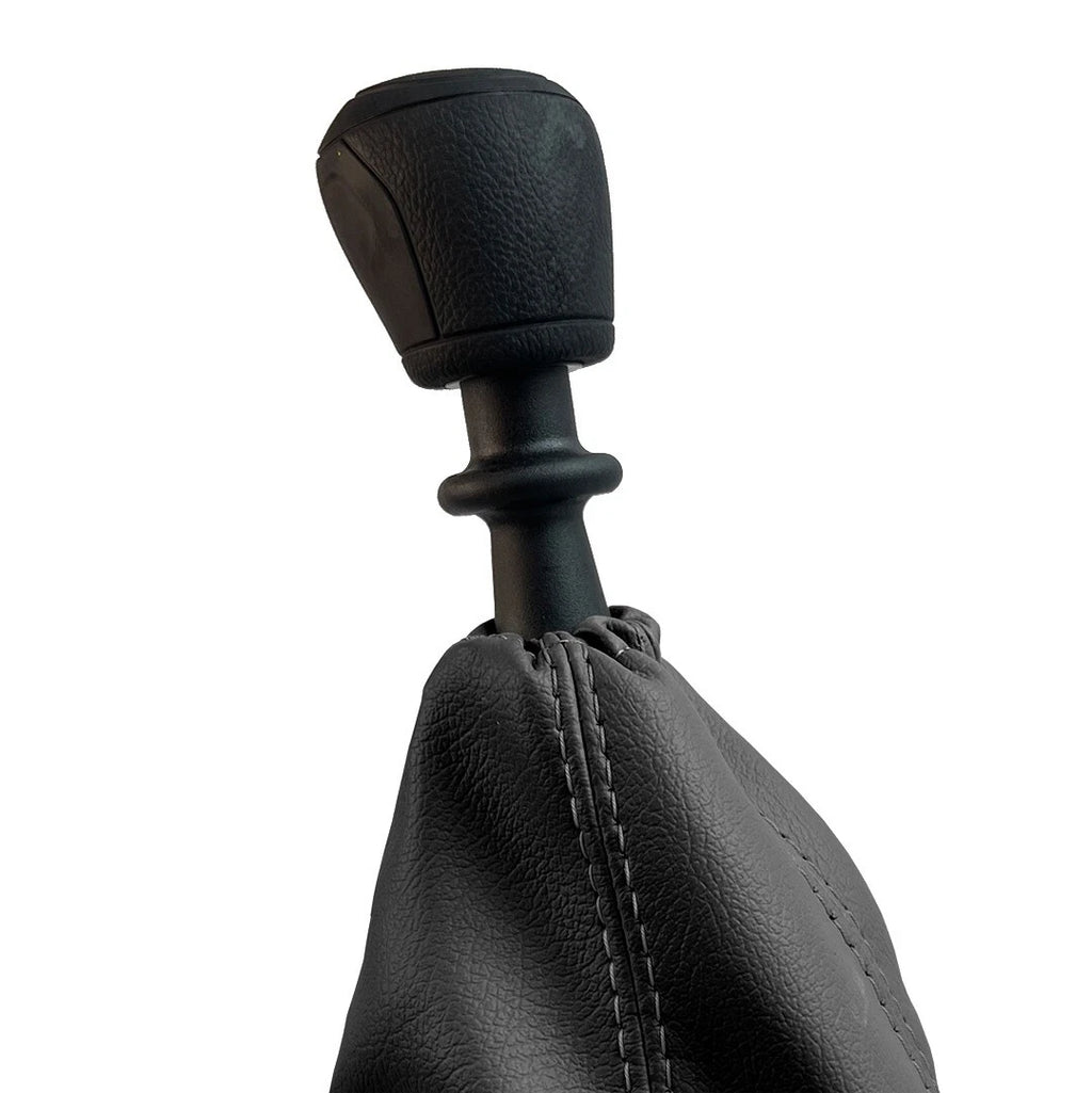 Leather Manual Shift Boot for Chevrolet Sonic (2012–2016) Black