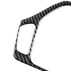 Black Carbon Fiber Gear Shift Panel Cover Trim for Jeep Cherokee (2014-2018)