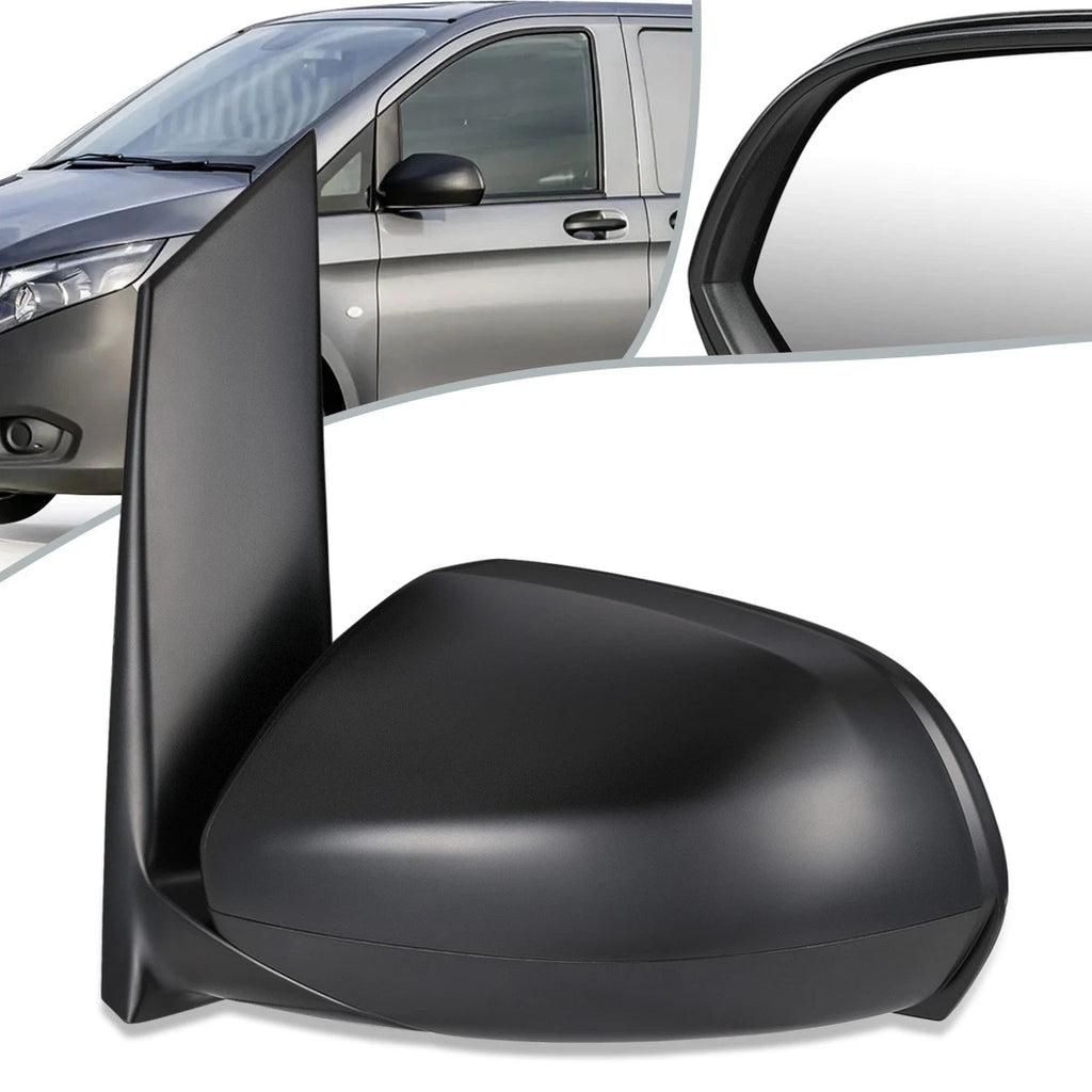 Heated Side Door Mirror Left for Mercedes-Benz Metris (2016–2019) MB1320116