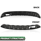 Front Bumper Lower Grille for Nissan Sentra (2015–2018) w/ Sensor Hole