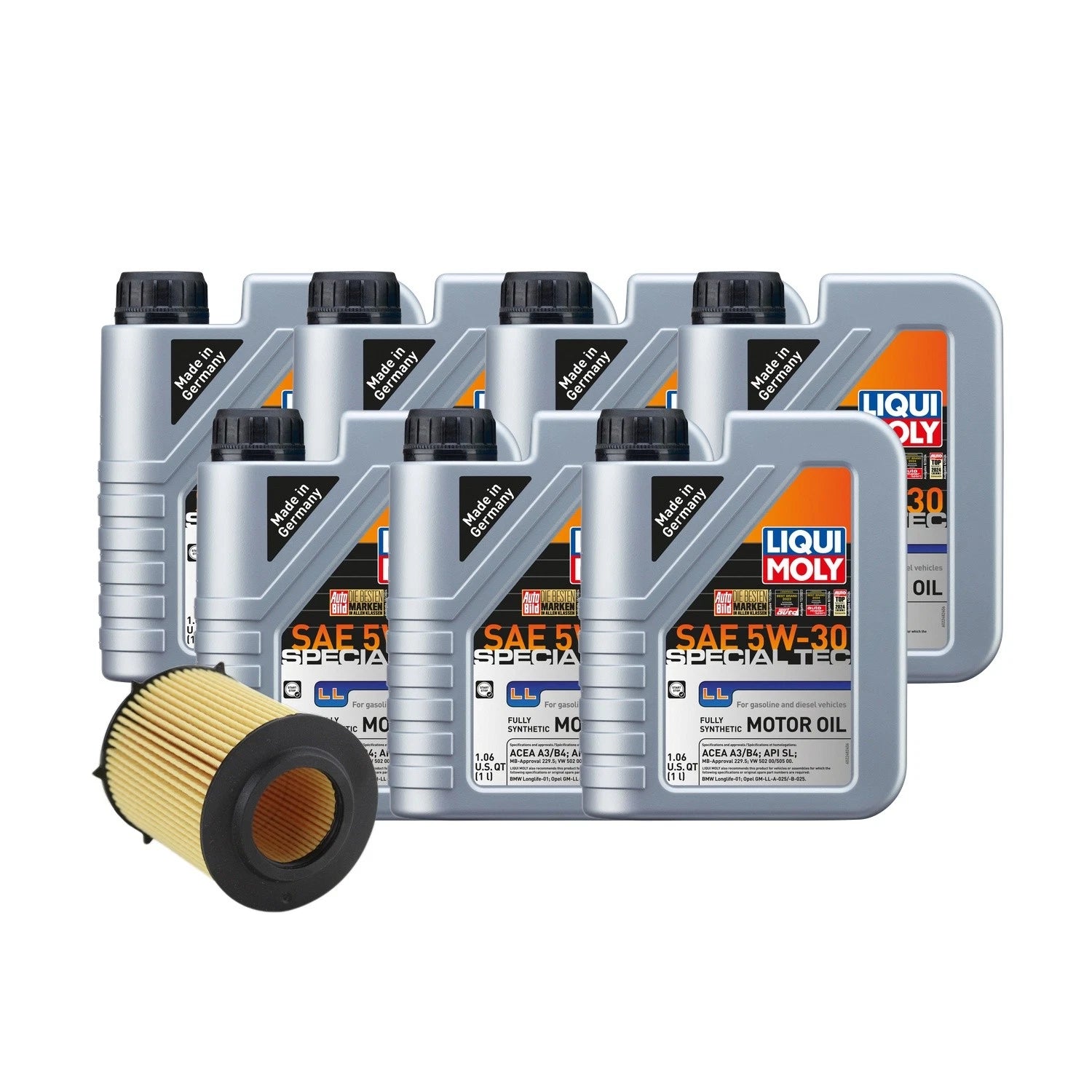 Liqui Moly Special Tec LL 5W-30 Oil Change Kit for Mercedes M274 (2013–2020)