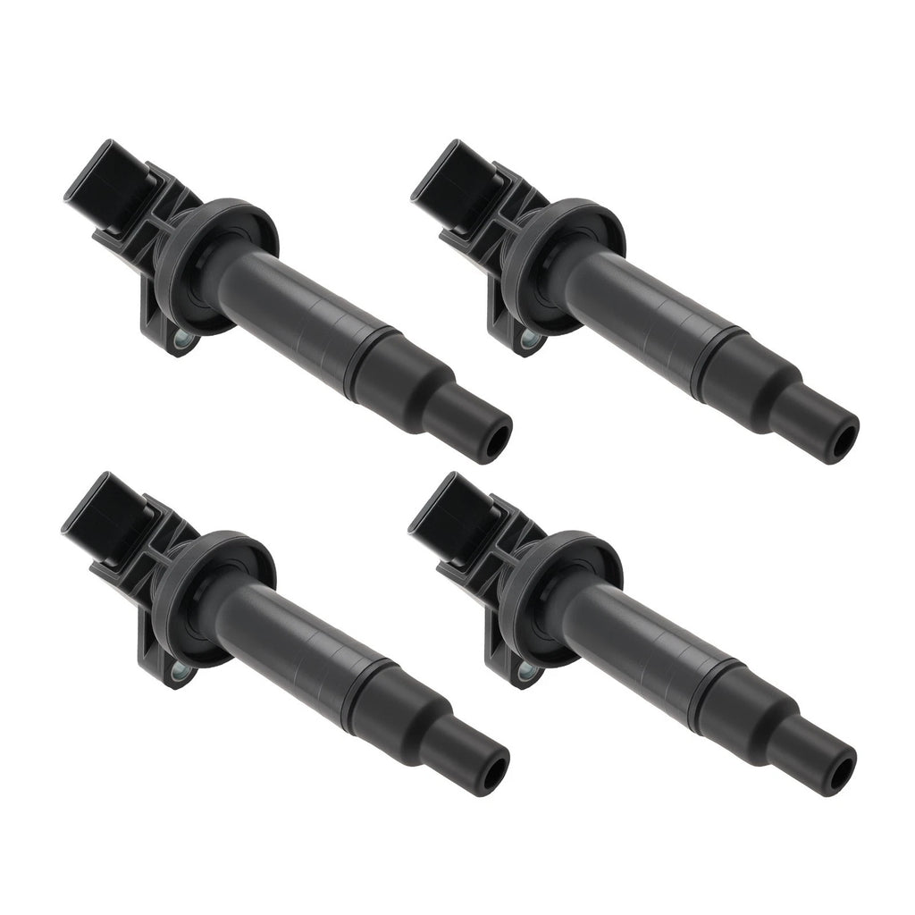 Ignition Coils Set of 4 for Toyota Corolla Matrix Pontiac Vibe (2003–2008) 1ZZ-FE