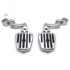 Gear Skull Foot Peg Rest for Harley Road King (1.25" 32mm)