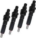 Set of 4 Fuel Injectors 0432133877 for Dodge Cummins 6BT 5.9L (1990–1993)