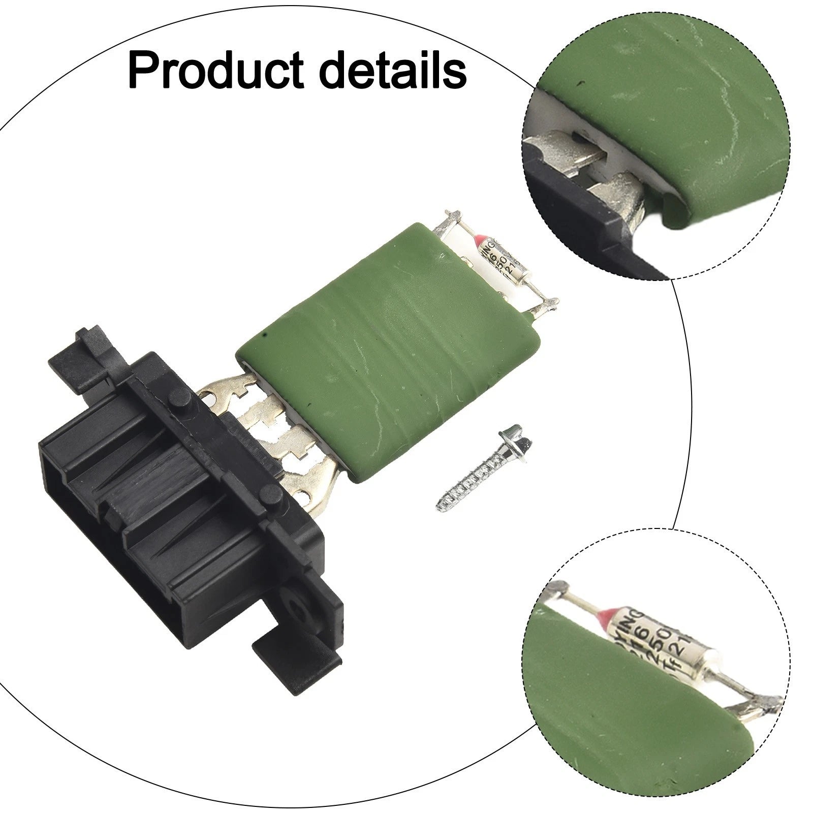 Set of 2 Blower Motor Resistors for 68 45 796