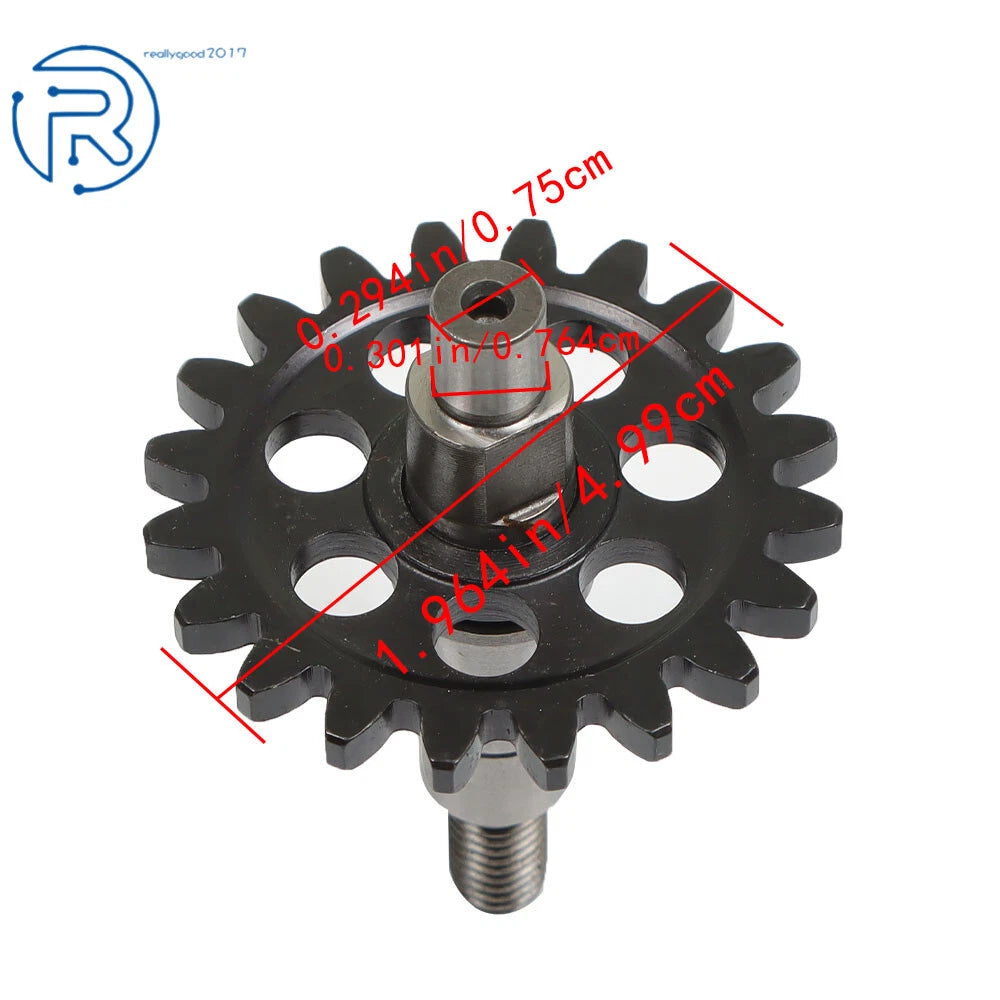Water Pump Impeller Shaft Gear Kit for Yamaha YZ250F (2001–2013)