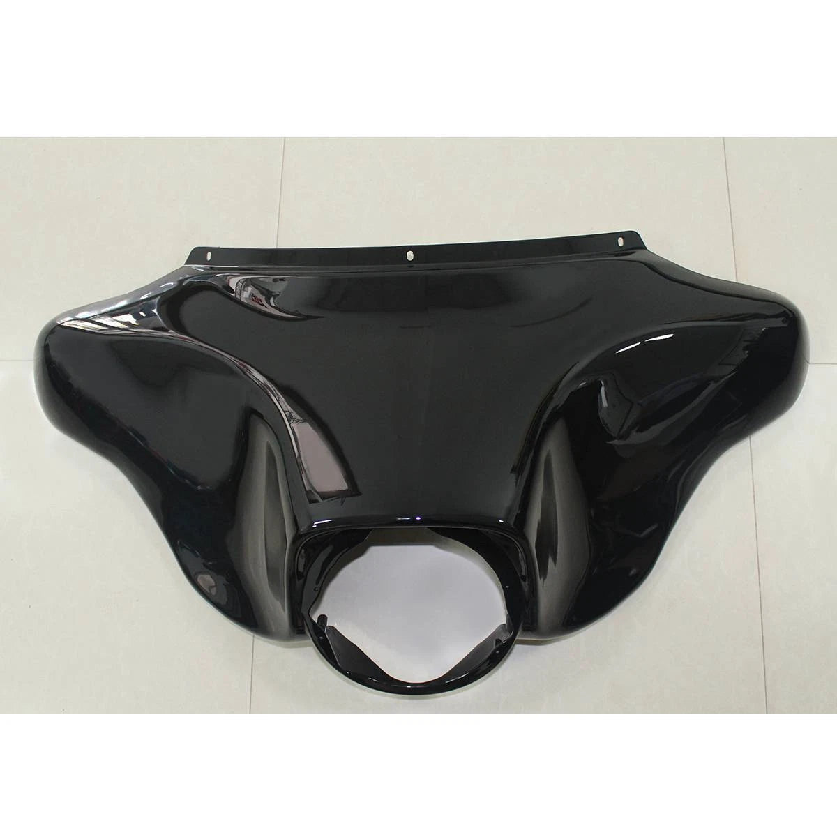 Black Front Outer Batwing Fairing for Harley Street Electra Glide (1996–2013)