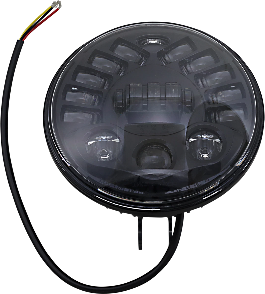 Adaptive Headlight for Custom Dynamics Pedestal Mount (Black)