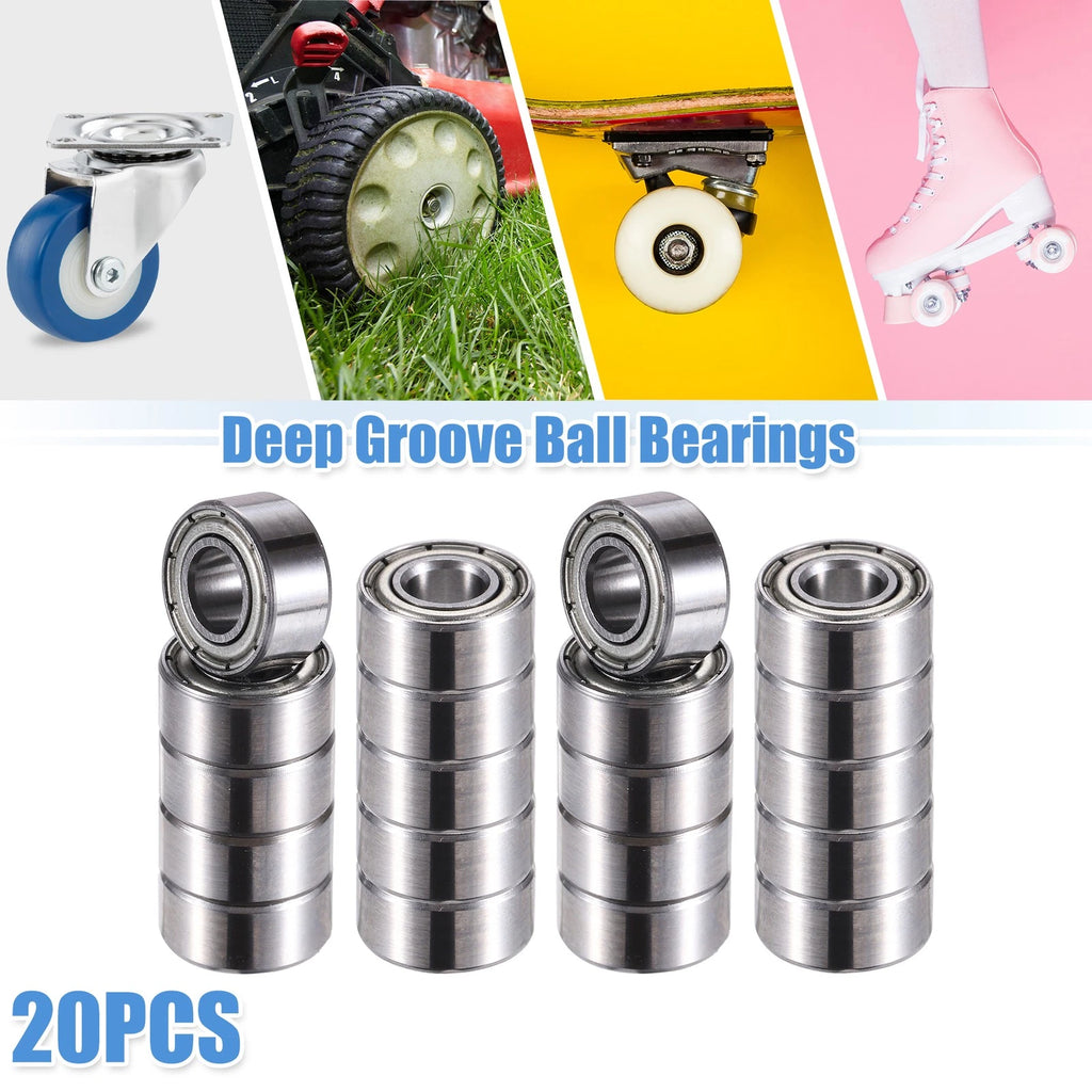 20pcs 685ZZ Deep Groove Ball Bearings for Various Models (5x11x5mm)