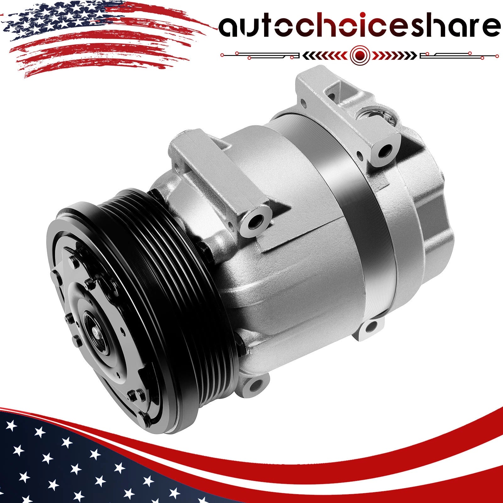 A/C Compressor for Chevy Aveo/Pontiac Wave (2004–2008)