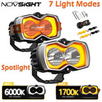2X Halo Pro 4.5 Inch LED Work Light Spot Pod for ATV Truck