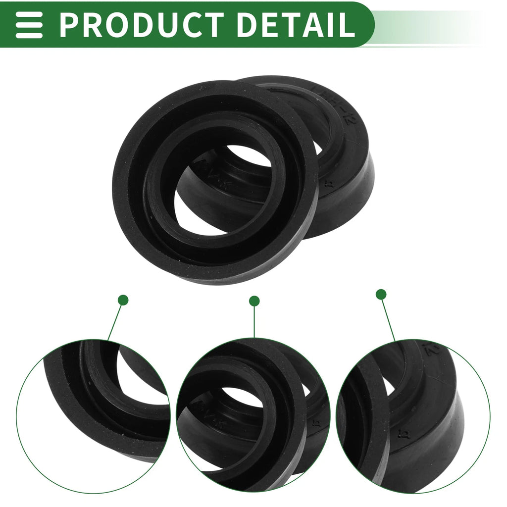 Set of 5 Oil Seal Rotary Shaft Seal NBR Rubber 12x20x4.5mm for Various Models