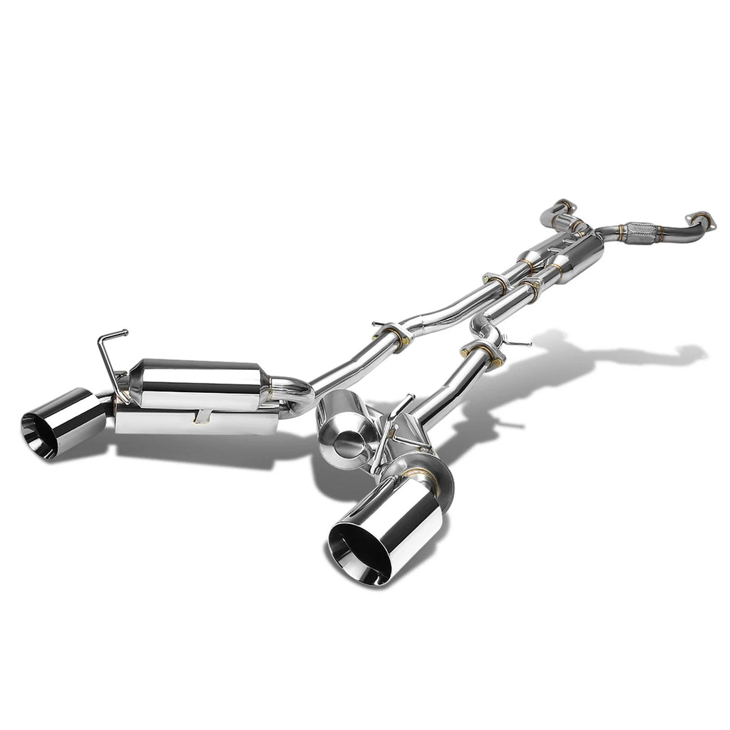 4.5" Rolled Tip Muffler for Nissan 370Z Z34 (2009–2020) VQ37 Catback Exhaust