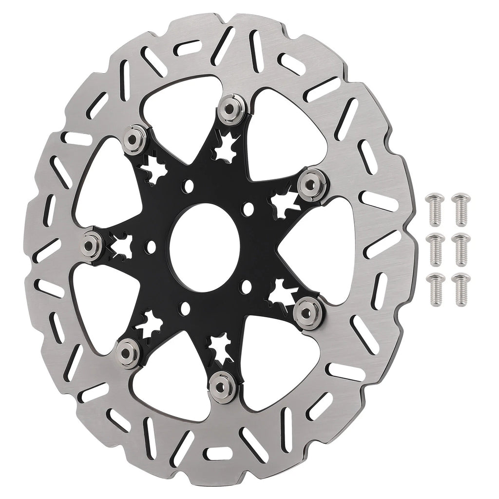 Floating Front Brake Rotor Disc for Harley-Davidson Touring/Dyna (2006-2019)