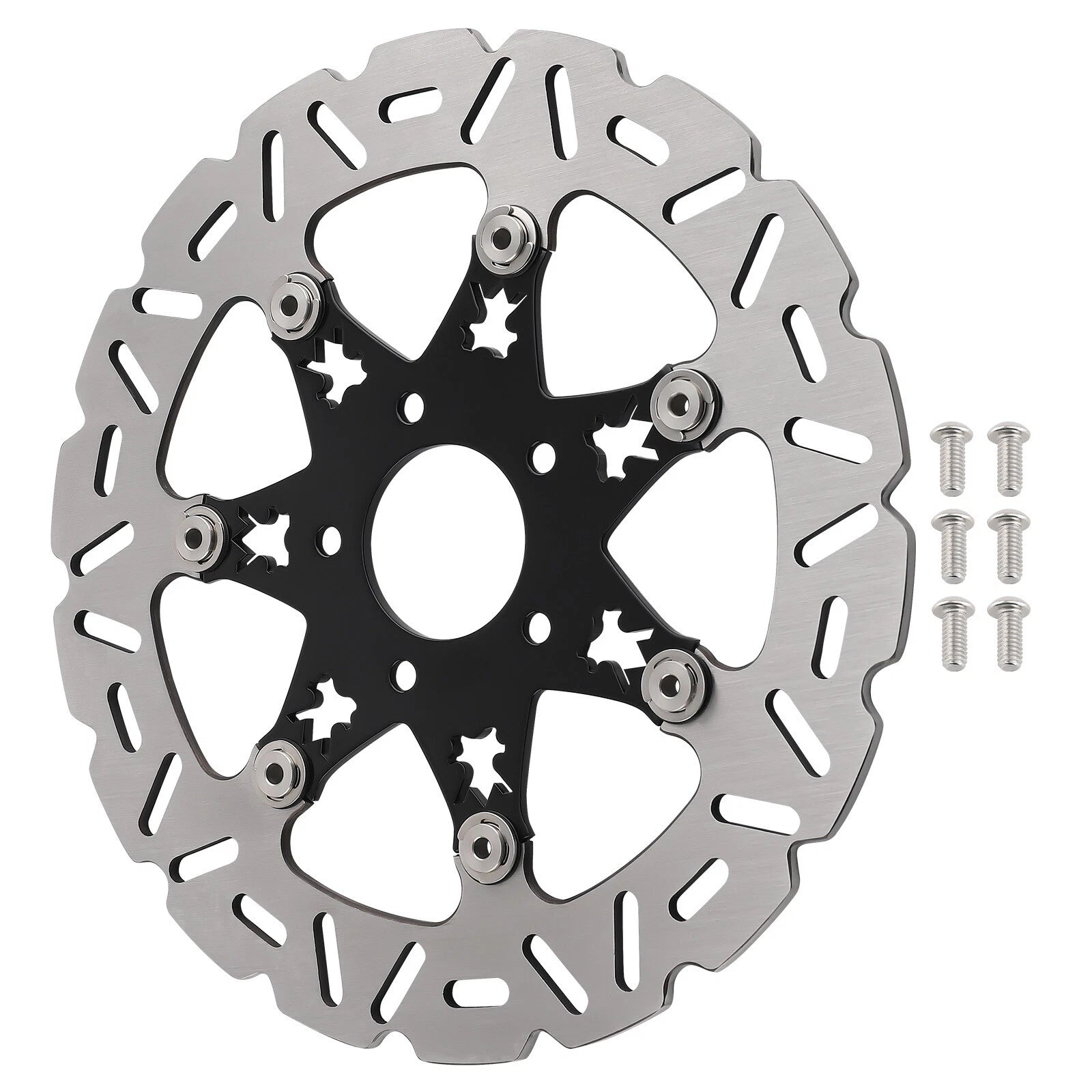 Floating Front Brake Rotor Disc for Harley-Davidson Touring/Dyna (2006-2019)