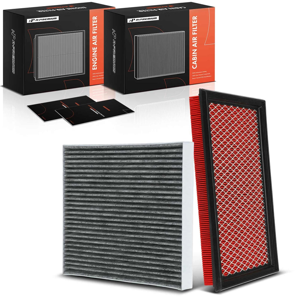 Engine & Active Carbon Cabin Air Filter for Nissan Altima, INFINITI QX60 