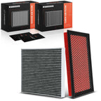 Engine & Active Carbon Cabin Air Filter for Nissan Altima, INFINITI QX60 
