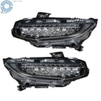 LED Headlights for Honda Civic (2016-2021) Left + Right DRL