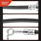 2X Rear Brake Hydraulic Hose for Honda Accord (2013–2017)