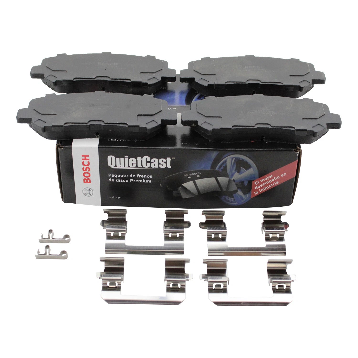Bosch QuietCast Front Ceramic Brake Pads Set for Mazda CX-5 (2013–2020)