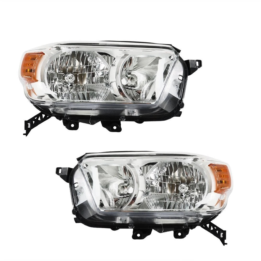 Set of 2 Headlight Assembly for Toyota 4Runner (2010–2013) Halogen