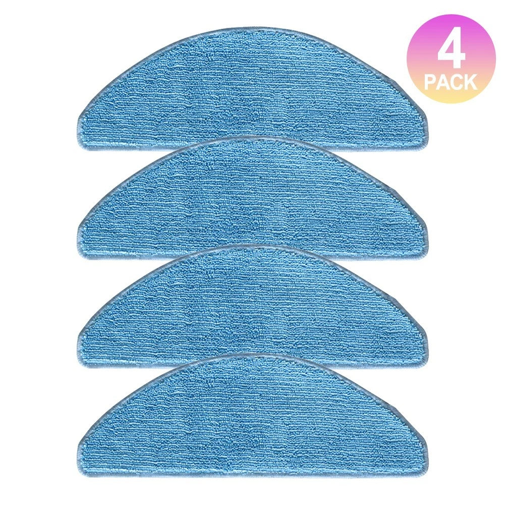 Set of 4 Mop Pads for MEDION X41 SW Series Vacuums